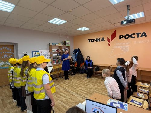 В Иж-Бобьинской школе первоклассники дали клятву юного пешехода