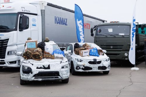 Альфия Когогина доставила предновогодний гуманитарный груз в зону СВО