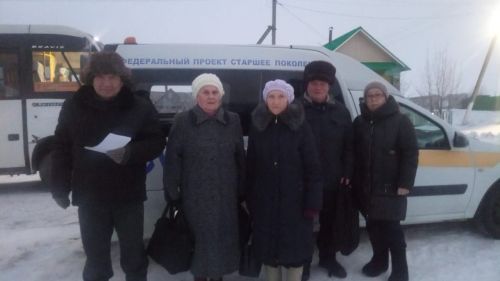 В Агрызском районе осуществляться доставка пожилых сельчан в медицинские учреждения
