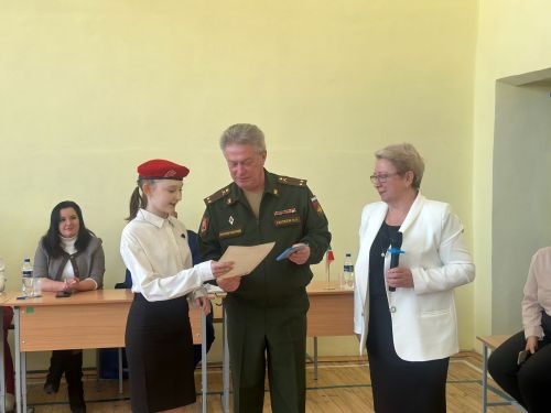 В Кучуковской школе состоялся военно-спортивный смотр-конкурс