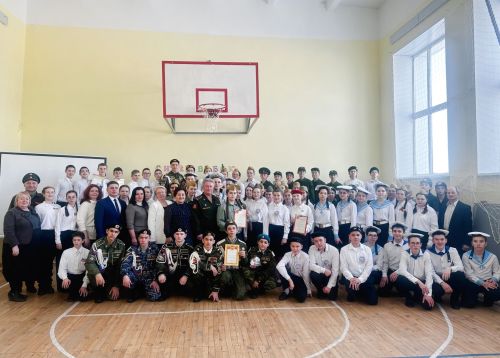 В Кучуковской школе состоялся военно-спортивный смотр-конкурс