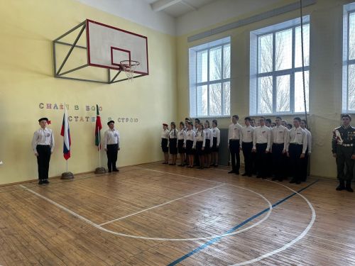 В Кучуковской школе состоялся военно-спортивный смотр-конкурс