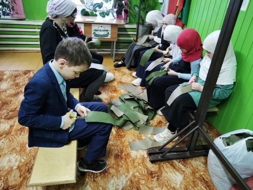 Юные музееведы из «Радуги талантов» поддерживают бойцов СВО