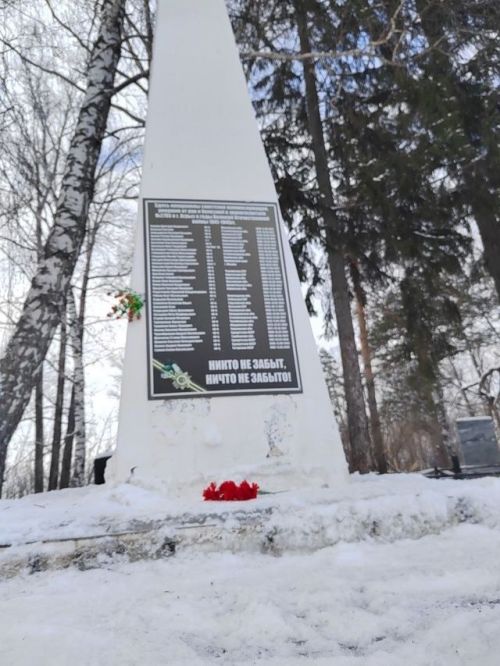 В Агрызе активисты «Форпоста» почтили память героев на Братской могиле