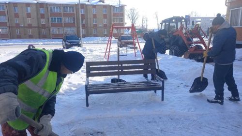 За прошлую неделю с улиц города вывезено 1200 кубометров снега