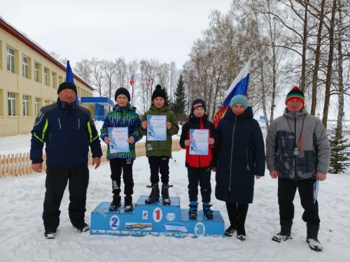 В Бимской школе прошли соревнования по биатлону в рамках проекта «80 шагов к Победе»