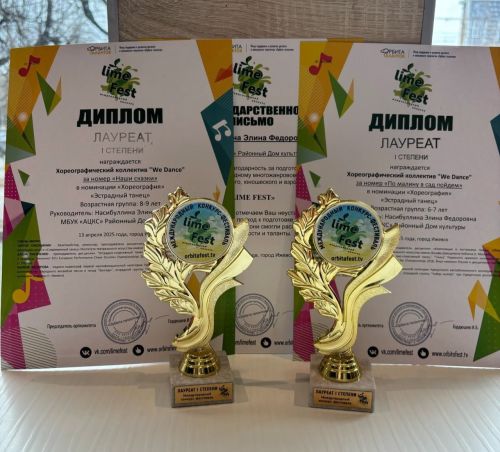 «We Dance» из Агрыза – победители международного конкурса Lime Fest