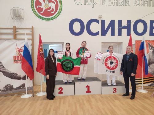 Юные спортсмены из Агрыза показали мастерство в рукопашном бою, посвященном 80-летию Победы