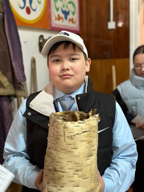 Көчек мәктәбендә «Искергән сүзләр» темасына музей дәресе узды