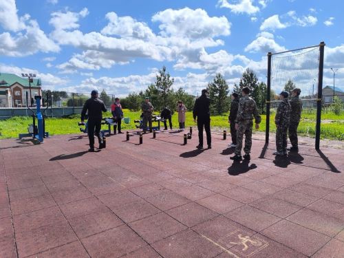 Завершились учебные сборы учащихся по основам военной службы в Терсинской школе
