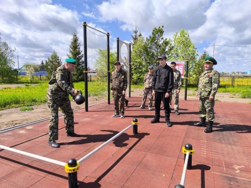 Завершились учебные сборы учащихся по основам военной службы в Терсинской школе