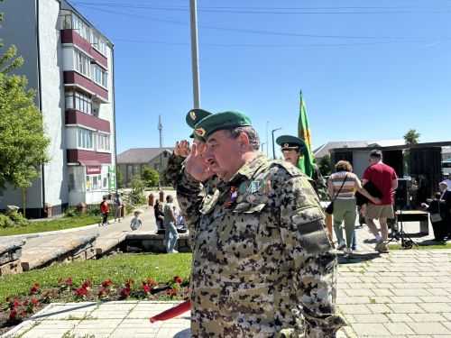 Торжественное мероприятие в честь 107-й годовщины пограничных войск России прошло в Агрызе