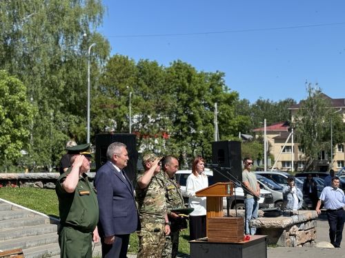 Торжественное мероприятие в честь 107-й годовщины пограничных войск России прошло в Агрызе