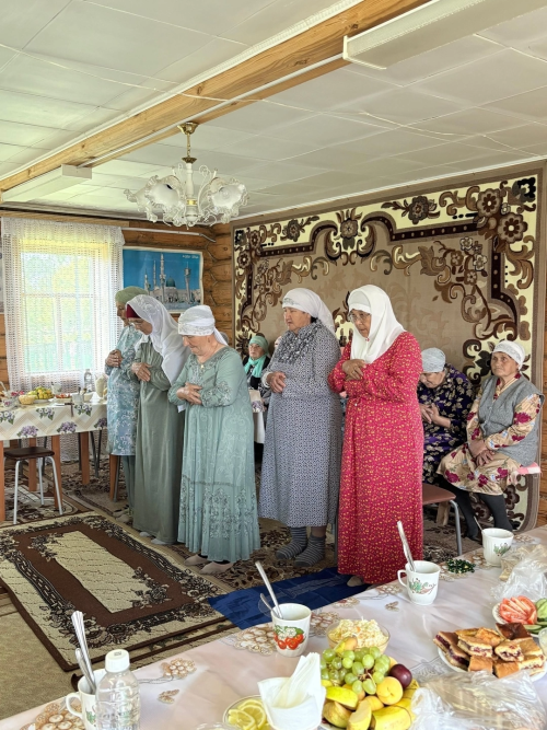 Изге Корбан гаете көнне Кодаш авылы мәчетендә корбан ашы узган