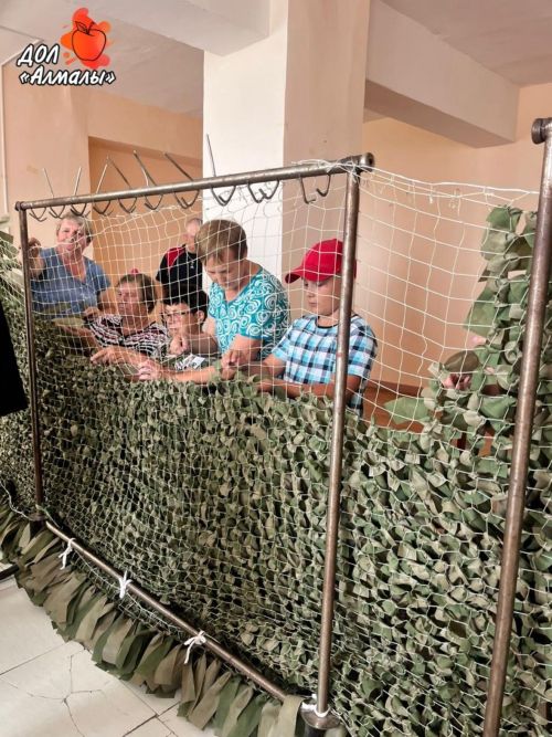 Волонтерская акция в детском лагере «Алмалы» объединила детей и взрослых