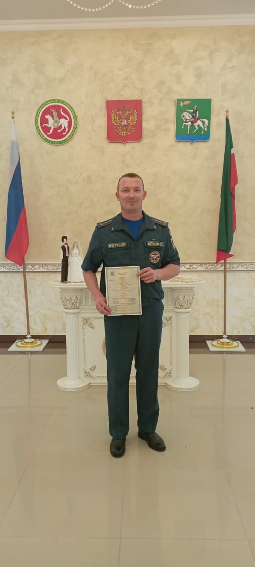В Агрызе стало на одного маленького богатыря больше