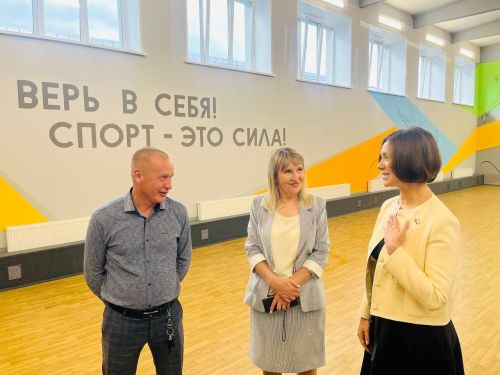 Альфия Когогина провела мониторинг строительства и капитального ремонта объектов Народной программы в Агрызском районе