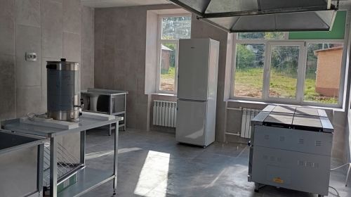 Исәнбай мәктәбенең азык-төлек бүлегендә капиталь ремонт тәмамланган
