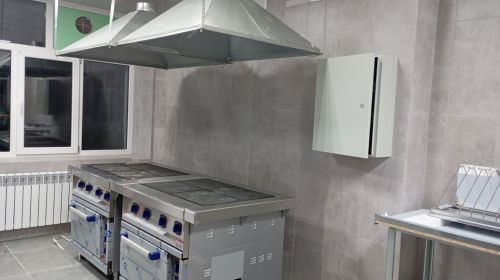 Исәнбай мәктәбенең азык-төлек бүлегендә капиталь ремонт тәмамланган