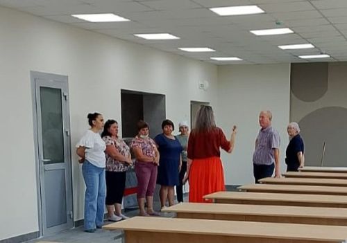 Исәнбай мәктәбенең азык-төлек бүлегендә капиталь ремонт тәмамланган