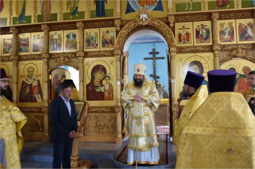 Храм прп. Сергия Радонежского в Агрызе посетил преосвященнейший Гавриил, епископ Набережночелнинский и Елабужский