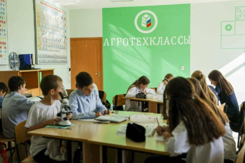 В 2026 году в Татарстане планируется открыть агротехнологические классы в  35  школах