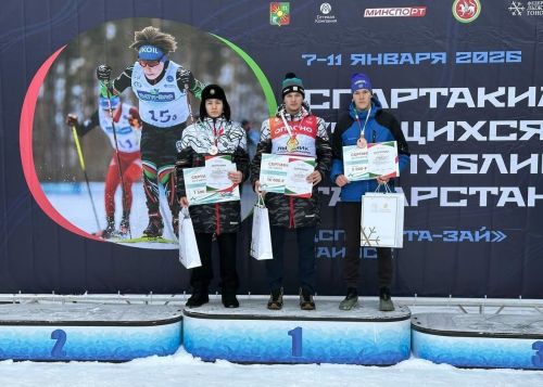 Агрызские лыжники завоевали две бронзы на Спартакиаде в Заинске