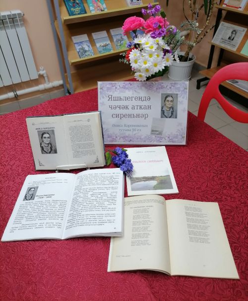 Үзәк китапханәдә Әнисә Каримова искә алганнар