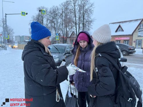«Тропа безопасности»: В Агрызе прошла акция по безопасности пешеходов в темное время суток