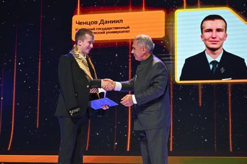 Победителем конкурса «Студент года» в Татарстане стал лектор Российского общества «Знание»