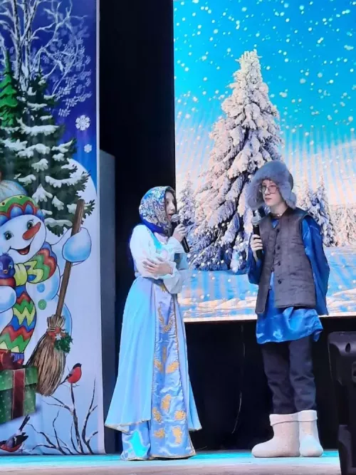 7 января в РДК состоялся рождественский спектакль народного театра «Мечта»  «Зимняя сказка»