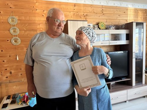 Талгат и Гульсина Муллахметовы отмечают 50-летие совместной жизни