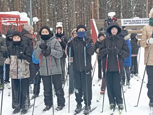 Агрызцы присоединились к гонке «Лыжня Татарстана - 2026»