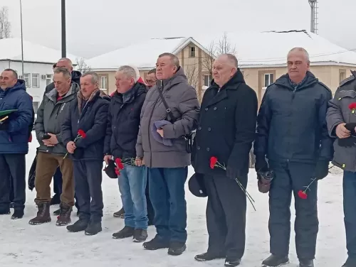 Агрызские ветераны-афганцы собрались на митинг в Сквере Победы