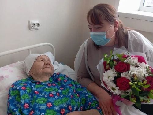 95-летний юбилей отметила труженица тыла Кадрия Гафарова