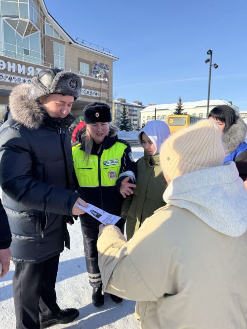 В Агрызе прошла акция «Стань заметней на дороге», приуроченная ко Дню защитника Отечества