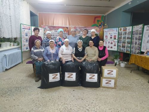 Җиңүне якынайтуда һәр ярдәм – мөһим адым: Тәбәрле волонтерлары маскировка челтәрләре үрәләр