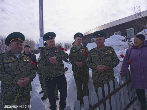 В Шаршадинском поселении прошел урок мужества памяти Анвара Зайнутдинова
