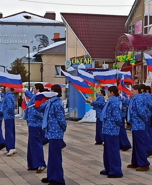 В Агрызе состоялся праздничный концерт «Крымская весна»