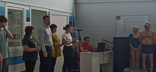 В спорткомплексе «Олимп» прошли соревнования по плаванию, посвящённые Году воинской и трудовой доблести