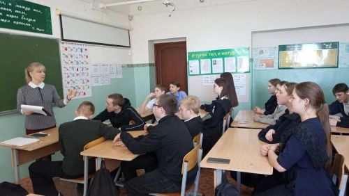 В гимназии № 1 состоялся литературный батл по «Пушкинской карте»