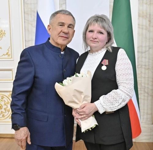 Ирина Юсупова из Агрыза отмечена наградой в Казанском Кремле
