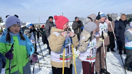 В Кулегаше состоялась «Мари лыжня» памяти участников СВО