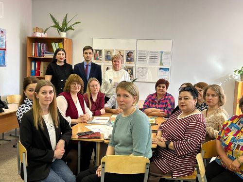 В школе № 2 проведена встреча с помощником прокурора Агрызского района