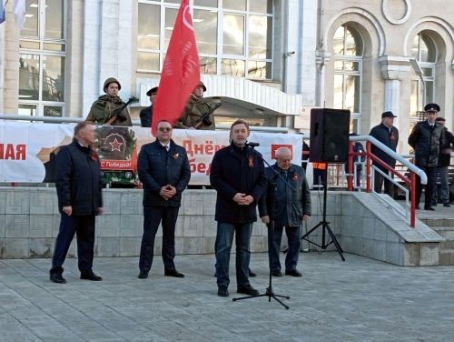 В Агрызе торжественно встретили «Поезд Победы»