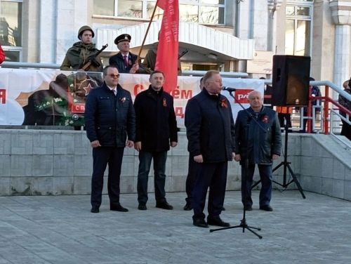 В Агрызе торжественно встретили «Поезд Победы»