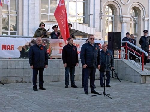 В Агрызе торжественно встретили «Поезд Победы»