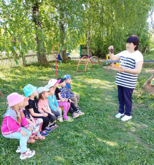 Нәниләр белән сәламәтлек турында әңгәмә үткәрелде