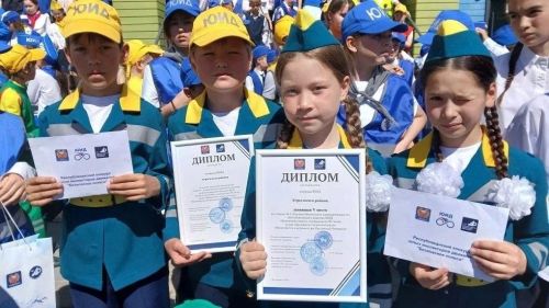 Команда ЮИД школы №4 заняла призовые места в конкурсе «Безопасное колесо»