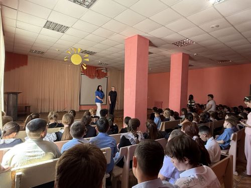 В гимназии №1 Агрыза прошла профилактическая беседа по безопасности дорожного движения